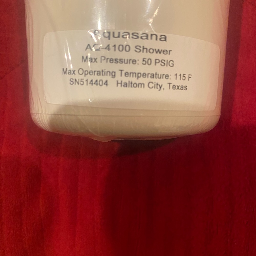 Aquasana Shower water filter-unopened - Picture 2 of 2